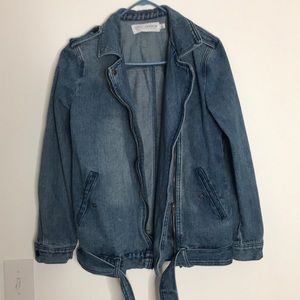 Denim Moto Jacket